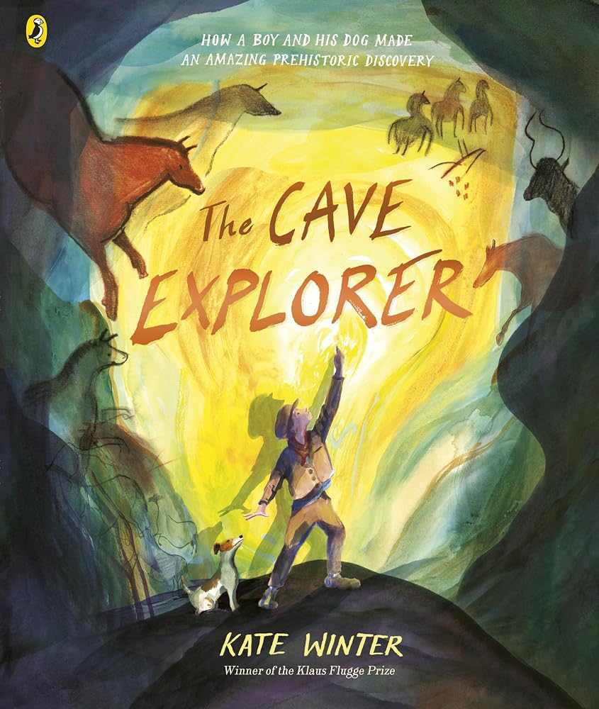 The Cave Explorer: An illustrated picture book with fold out pages cover image