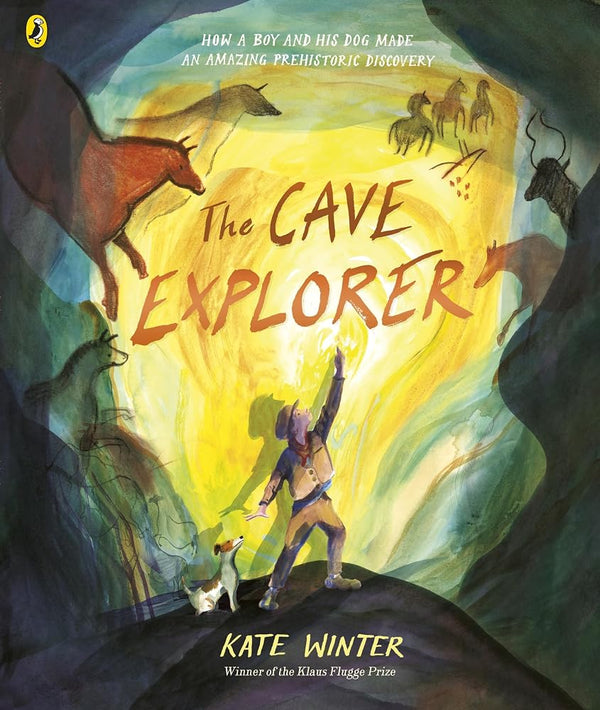 The Cave Explorer: An illustrated picture book with fold out pages cover image