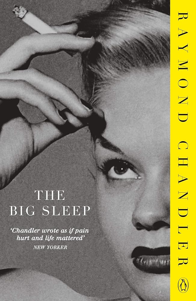 the big sleep. raymond chandler cover image