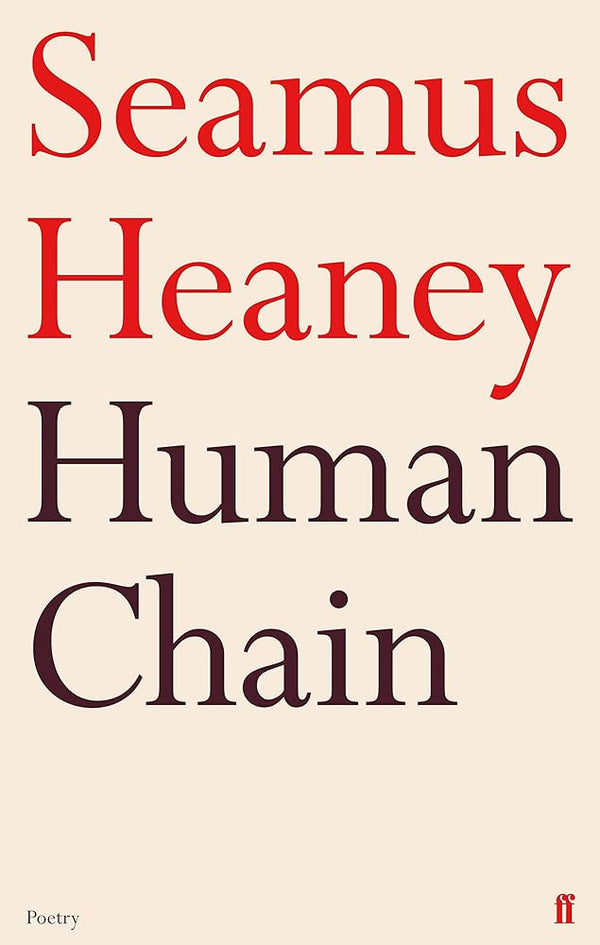 Human Chain (Faber Poetry) cover image
