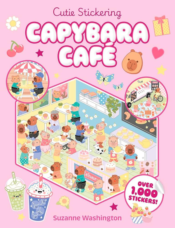 Cutie Stickering: Capybara Café cover image