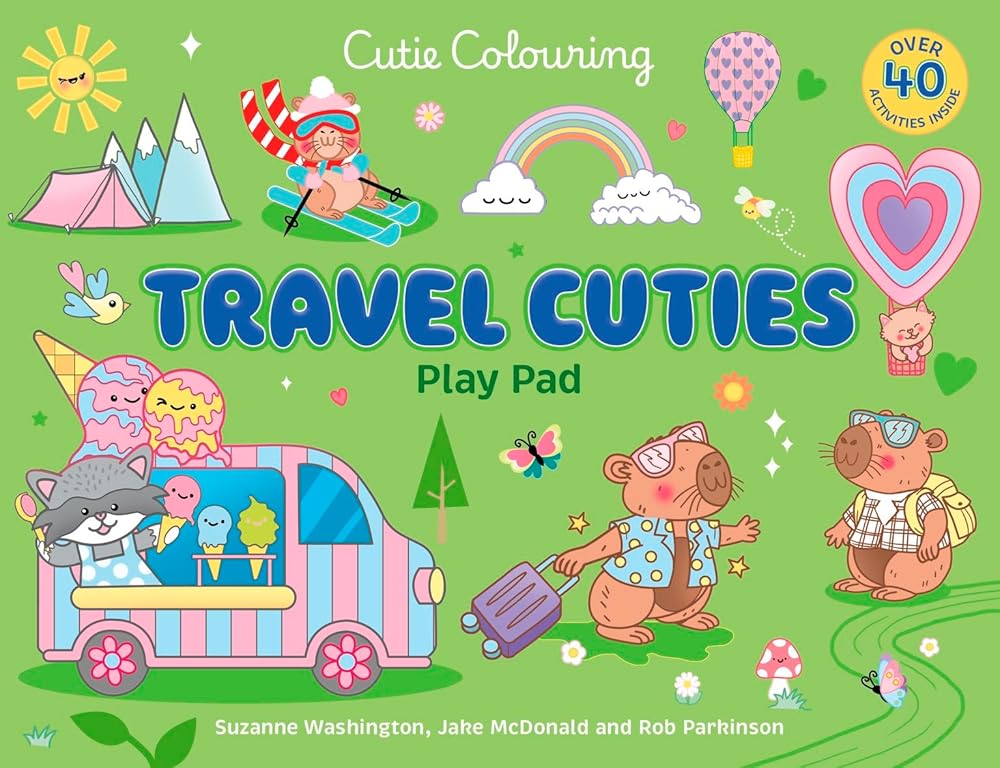 Travel Cuties Play Pad: Peel-Off Paper Fun cover image