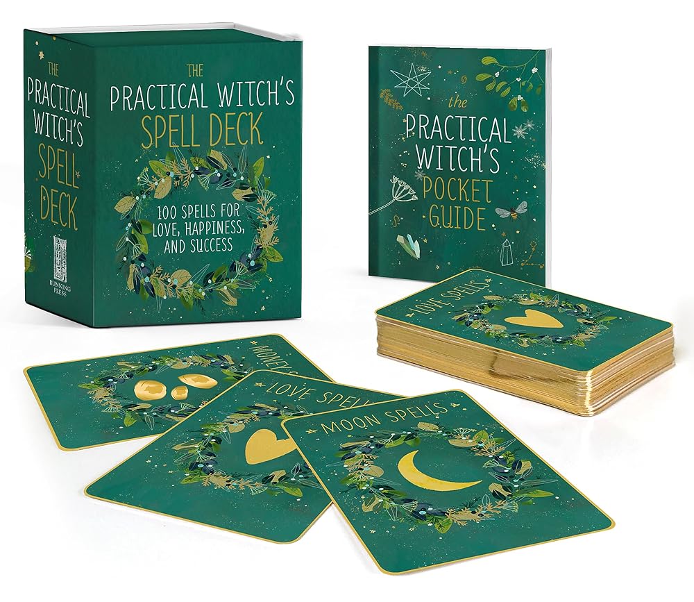 The Practical Witch's Spell Deck: 100 Spells for Love, Happiness, and Success (RP Minis) cover image