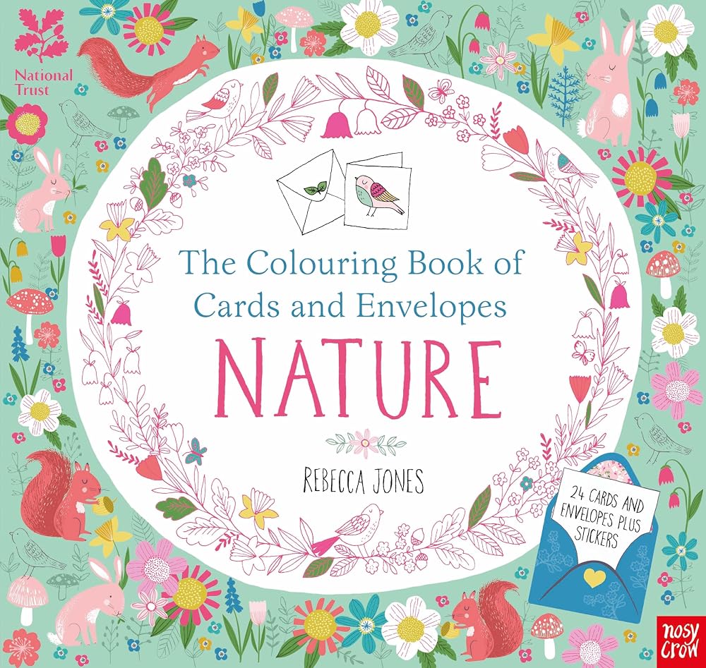 Nature Colouring Bk Of Cards & Envelopes cover image