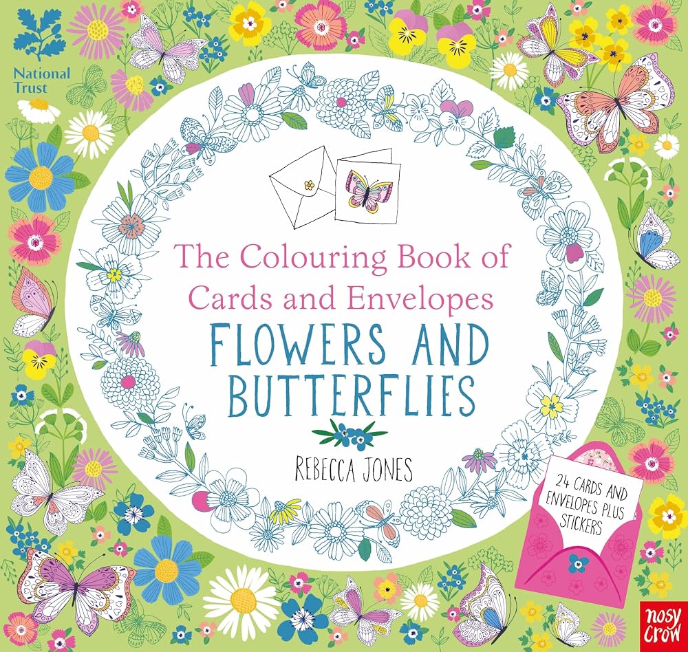Colour Cards & Envel Flowers & Butterfli cover image