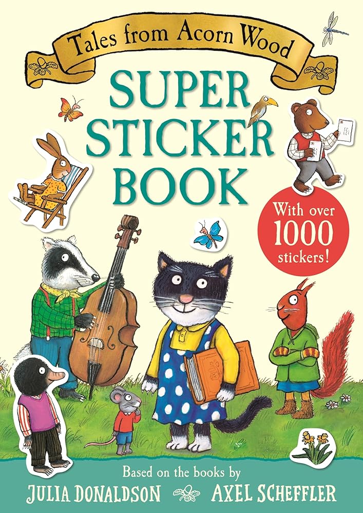 Tales from Acorn Wood Super Sticker Book: With over 1000 stickers! cover image