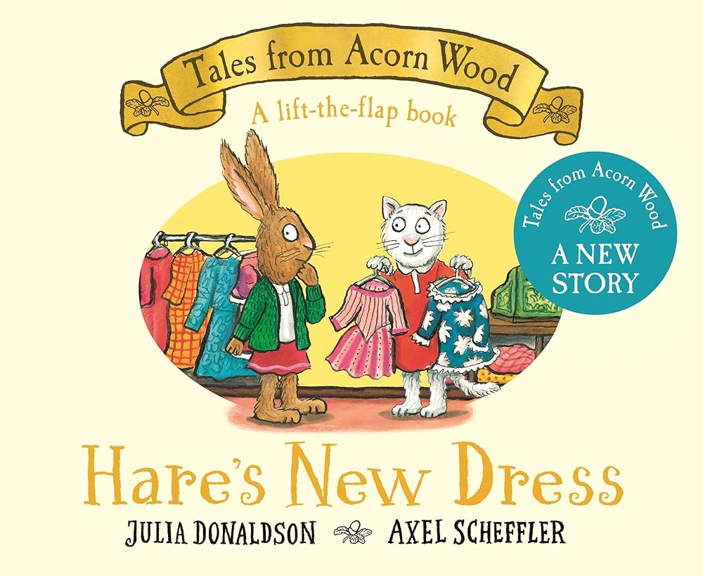 Hare's New Dress: A lift-the-flap book cover image