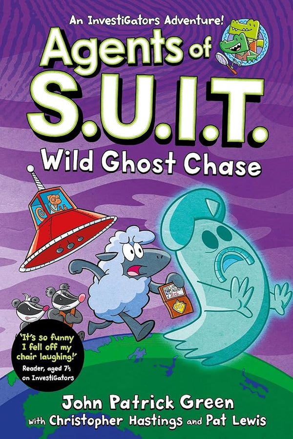 MACMILLAN Agents of S.U.I.T. Wild Ghost Chase (International Edition). cover image
