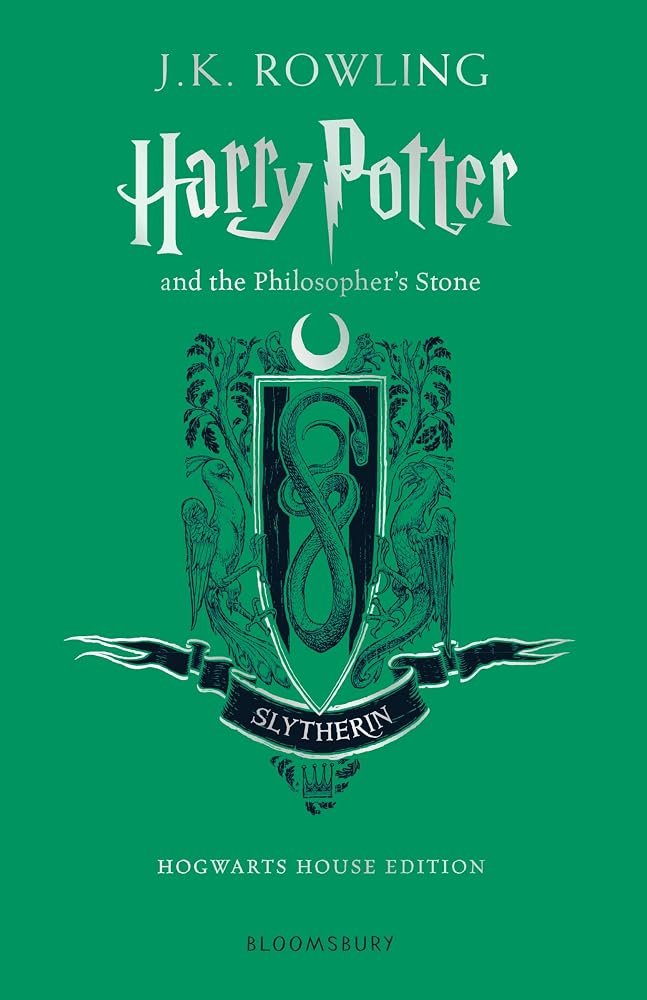 Harry Potter and the Philosopher's Stone – Slytherin Hogwarts House Edition cover image
