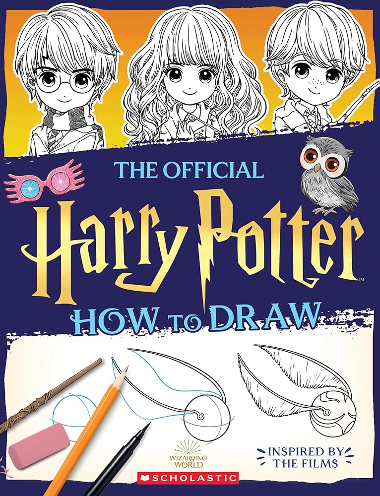 The Official Harry Potter How to Draw cover image