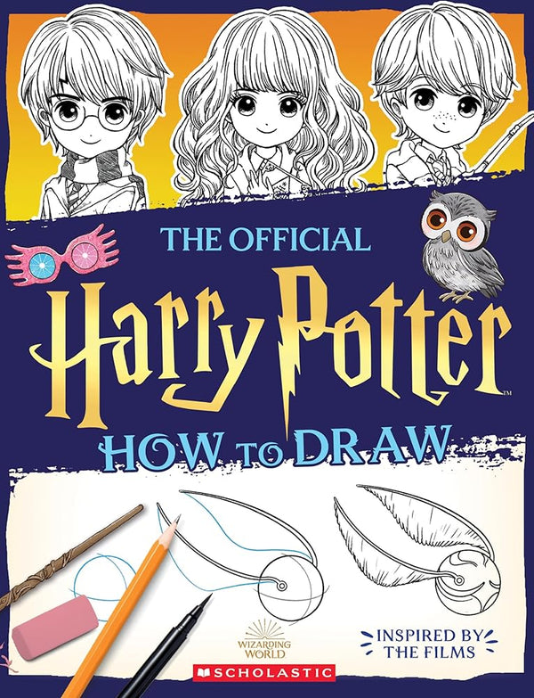 The Official Harry Potter How to Draw cover image
