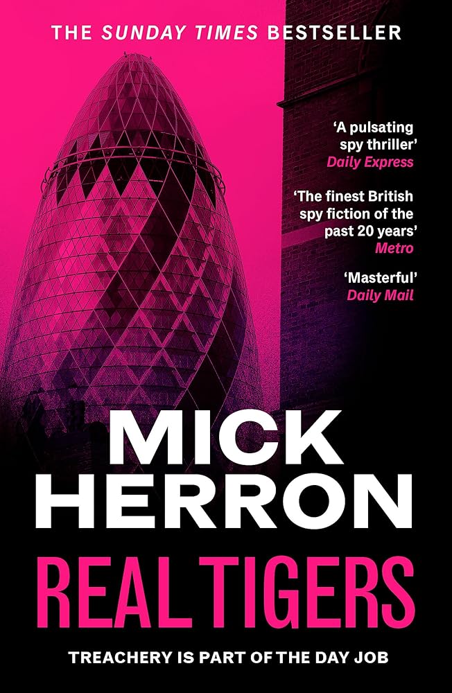 Real Tigers: Slough House Thriller 3 cover image
