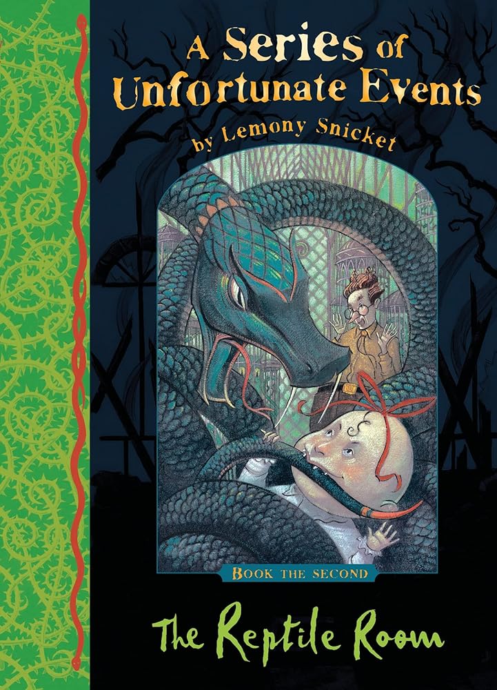 The Reptile Room: or, Murder! Inside: Extra stories & Extra art (A Series of Unfortunate Events) cover image