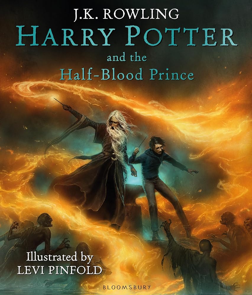 Hp Half Blood Prince Ill ed cover image