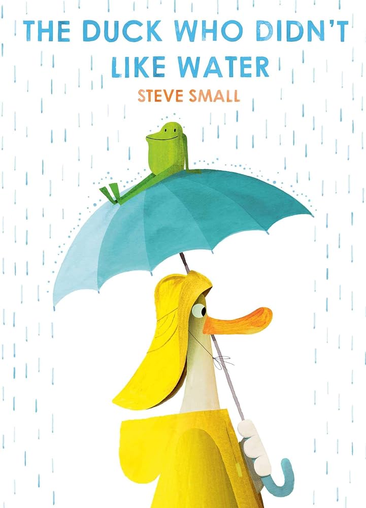 The duck who didn't like water cover image