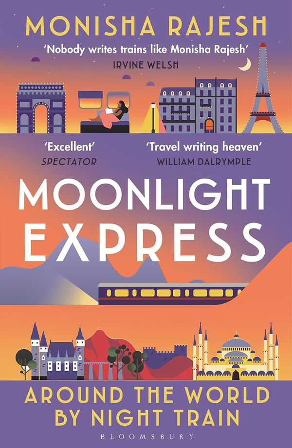 Moonlight Express: Around the World By Night Train cover image