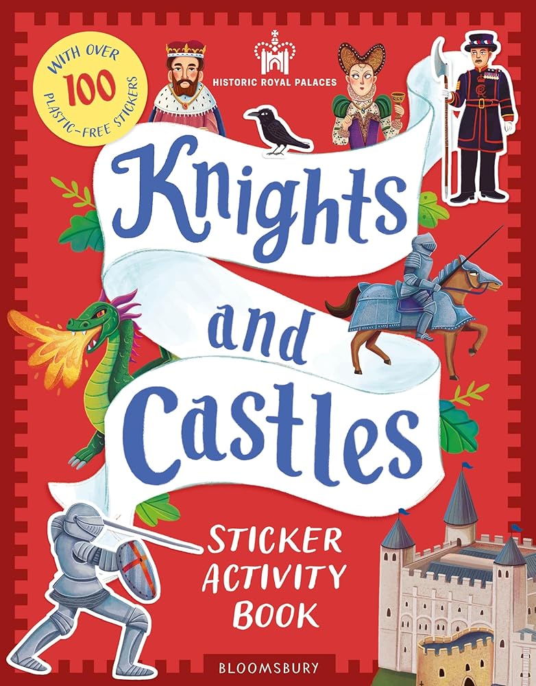 Historic Royal Palaces: Knights and Castles Sticker Activity Book: The perfect gift for budding knights! cover image
