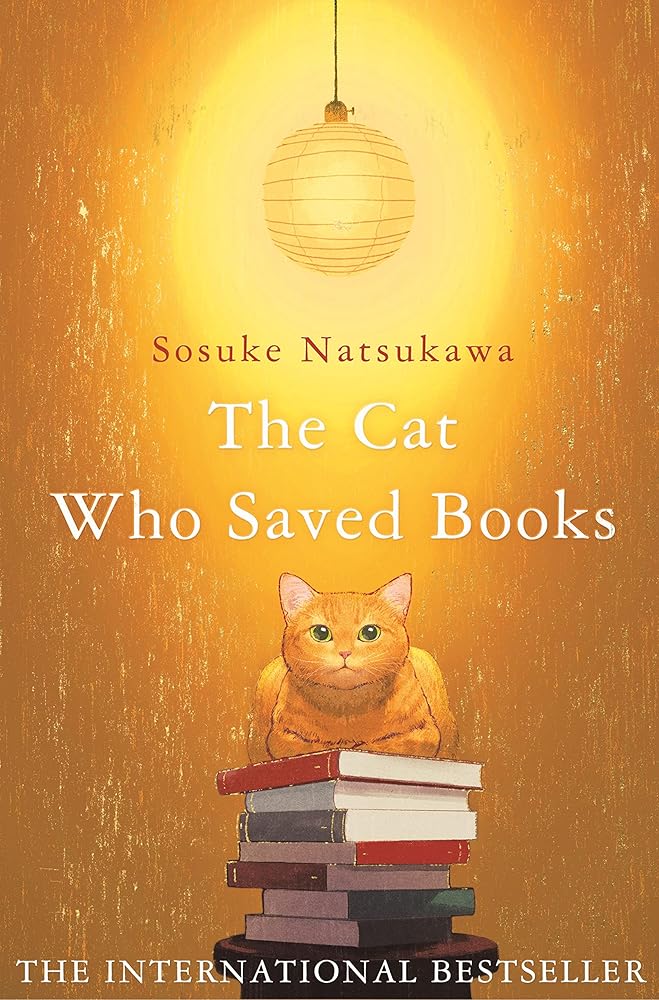 The cat that saves books cover image