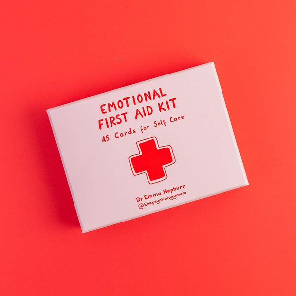 Emotional First Aid: 45 cards for self-care cover image