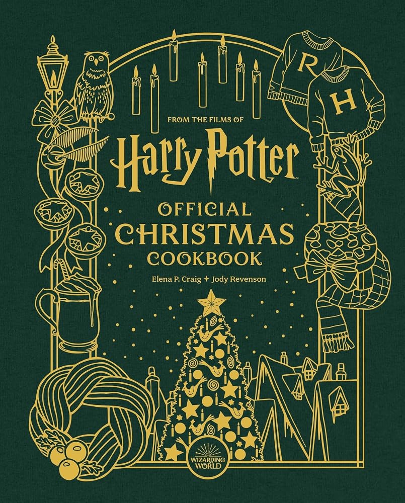Greenfinch Harry Potter Official Christmas Cookbook (Official Harry Potter Cookbooks). cover image