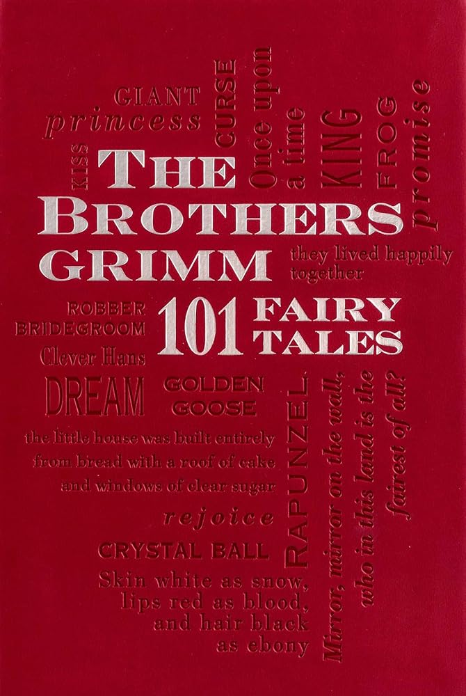 Brothers Grimm: 101 Fairy Tales (Word Cloud Classics) cover image
