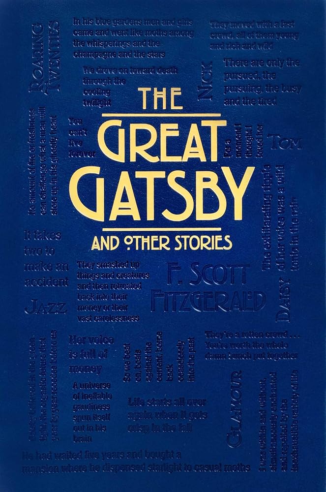The Great Gatsby and Other Stories (Word Cloud Classics) cover image