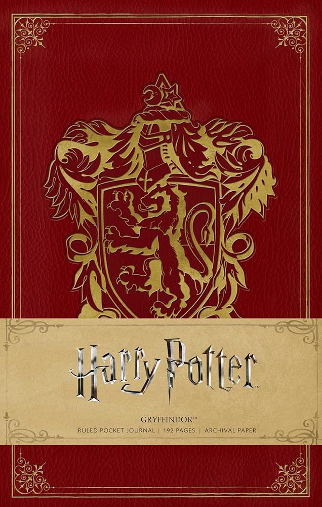Harry Potter: Gryffindor Ruled Pocket Journal cover image