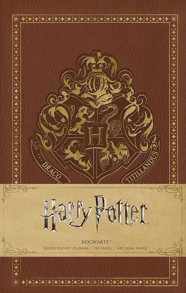 Harry Potter: Hogwarts Ruled Pocket Journal cover image