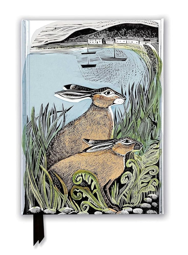 Angela Harding: Rathlin Hares (Foiled Journal) (Flame Tree Notebooks) cover image
