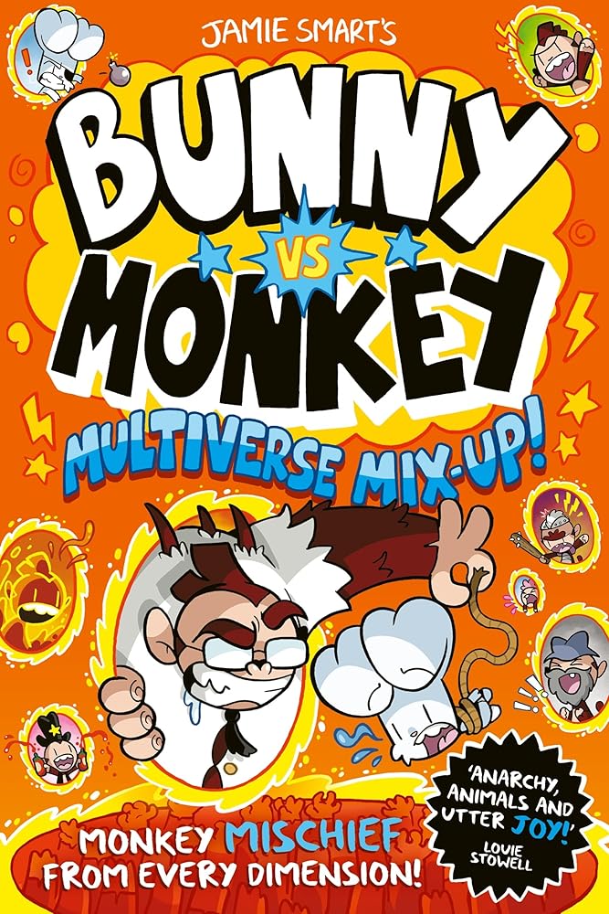 Bunny vs Monkey: Multiverse Mix-up! cover image