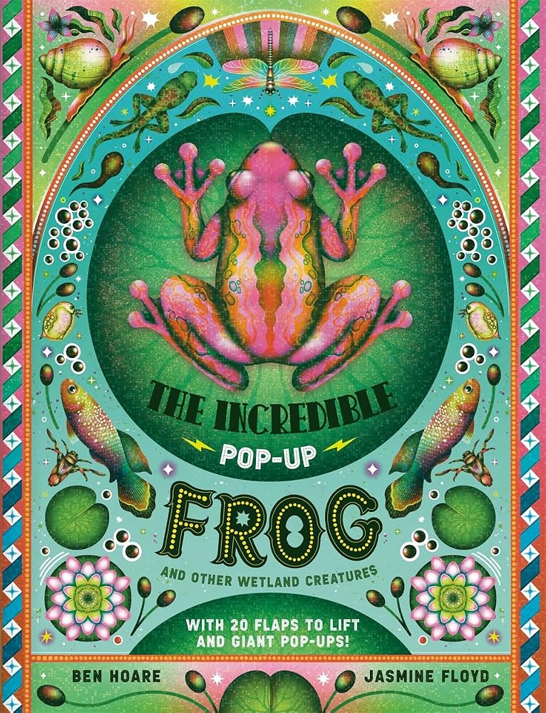 Templar Books The Incredible Pop-up Frog. cover image