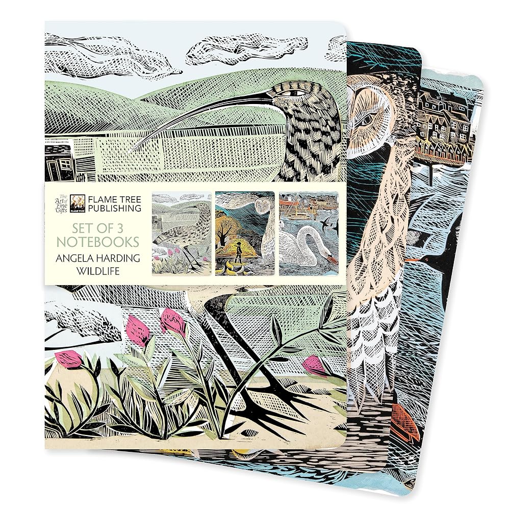 Angela Harding: Wildlife Set of 3 Standard Notebooks (Standard Notebook Collection) cover image