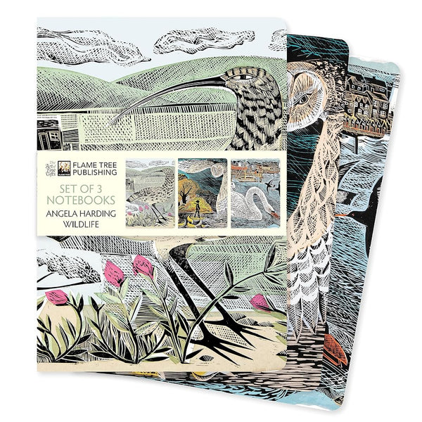 Angela Harding: Wildlife Set of 3 Standard Notebooks (Standard Notebook Collection) cover image