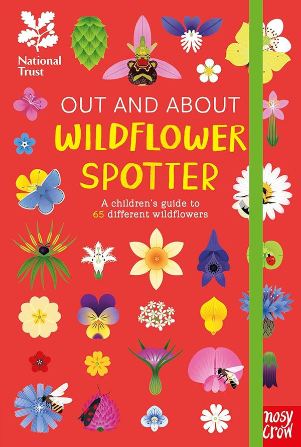 National Trust: Out and About: Wildflower Spotter: A children's guide to 65 different wildflowers cover image