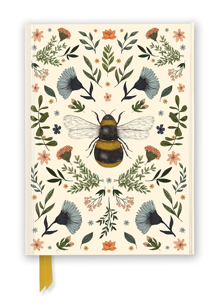 Jade Mosinski: Botanical Bee (Foiled Journal) (Flame Tree Notebooks) cover image