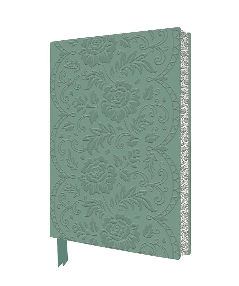 Rose Lace Artisan Art Notebook (Flame Tree Journals) cover image