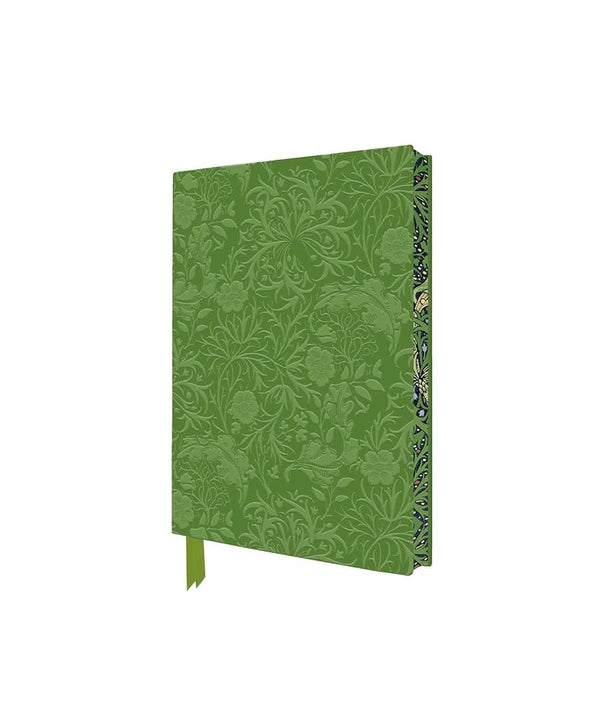William Morris: Seaweed Artisan Art Pocket Notebook (Flame Tree Journals) (Artisan Art Pocket Journals) cover image