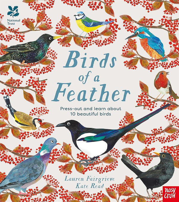 National Trust: Birds of a Feather: Press Out and Learn About 10 Beautiful Birds cover image