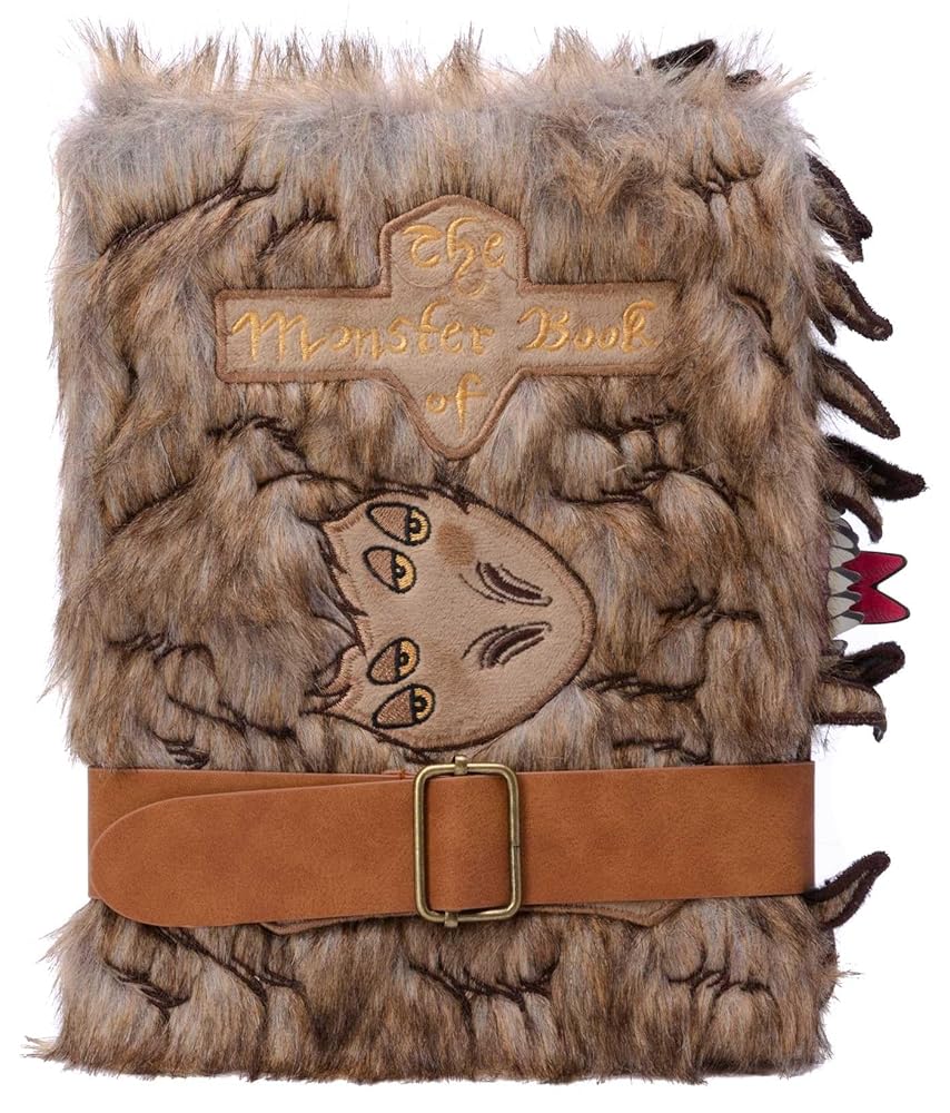 Harry Potter: Monster Book of Monsters Plush Journal cover image